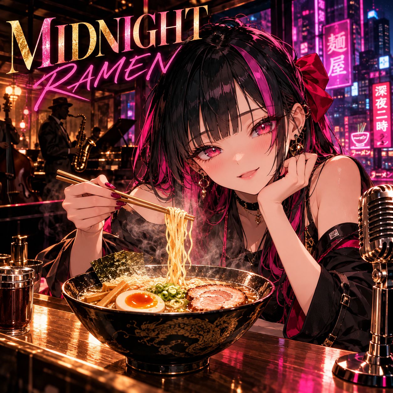 MID NIGHT RAMEN #おされさんめ artwork