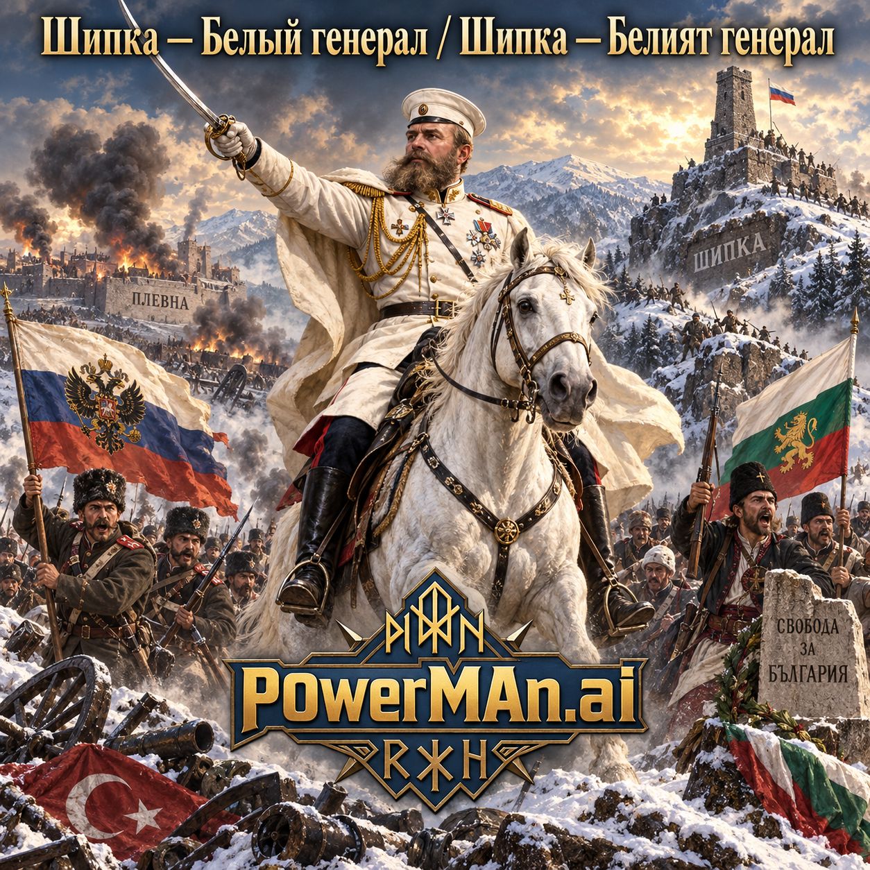 Шипка — Белый генерал / Шипка — Белият генерал artwork