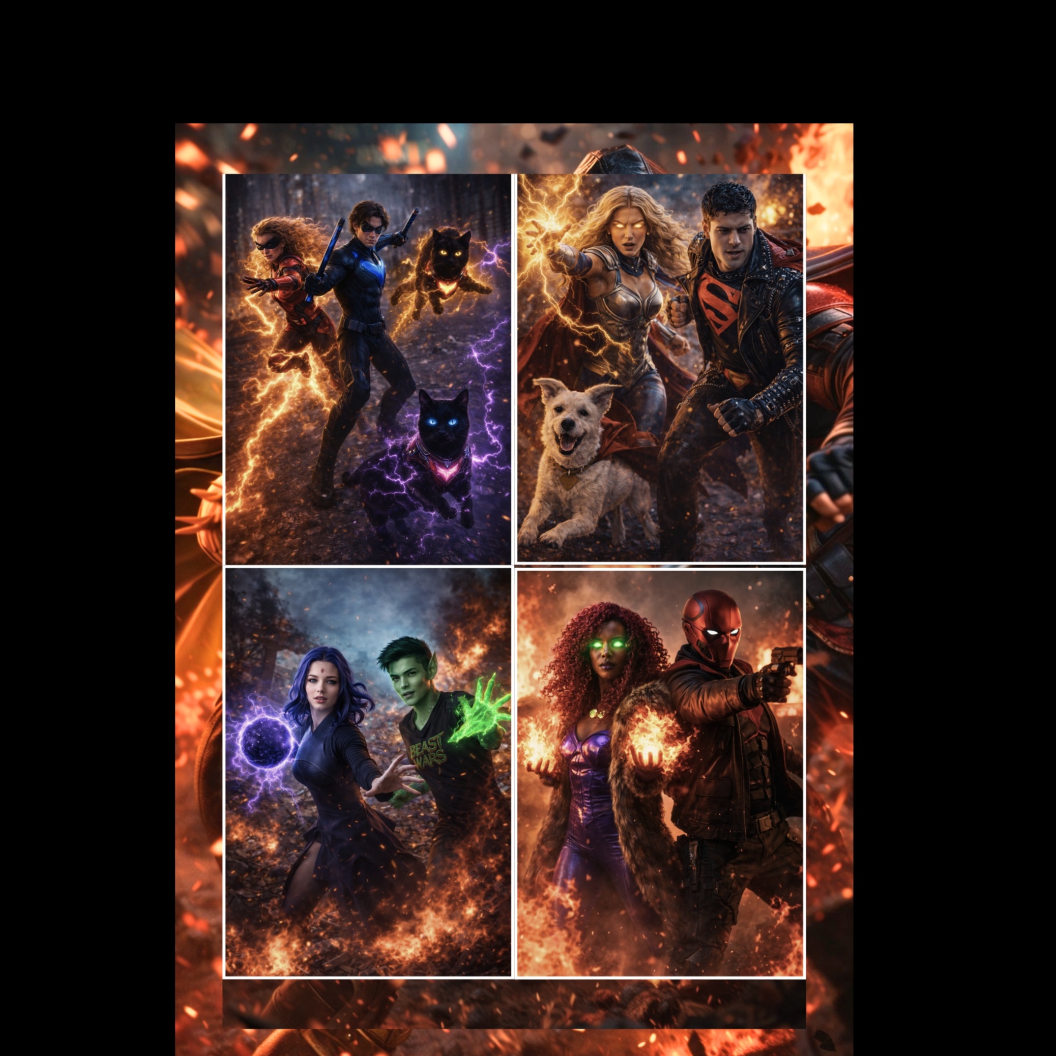 Image for Titans And Dc Inspired Songs