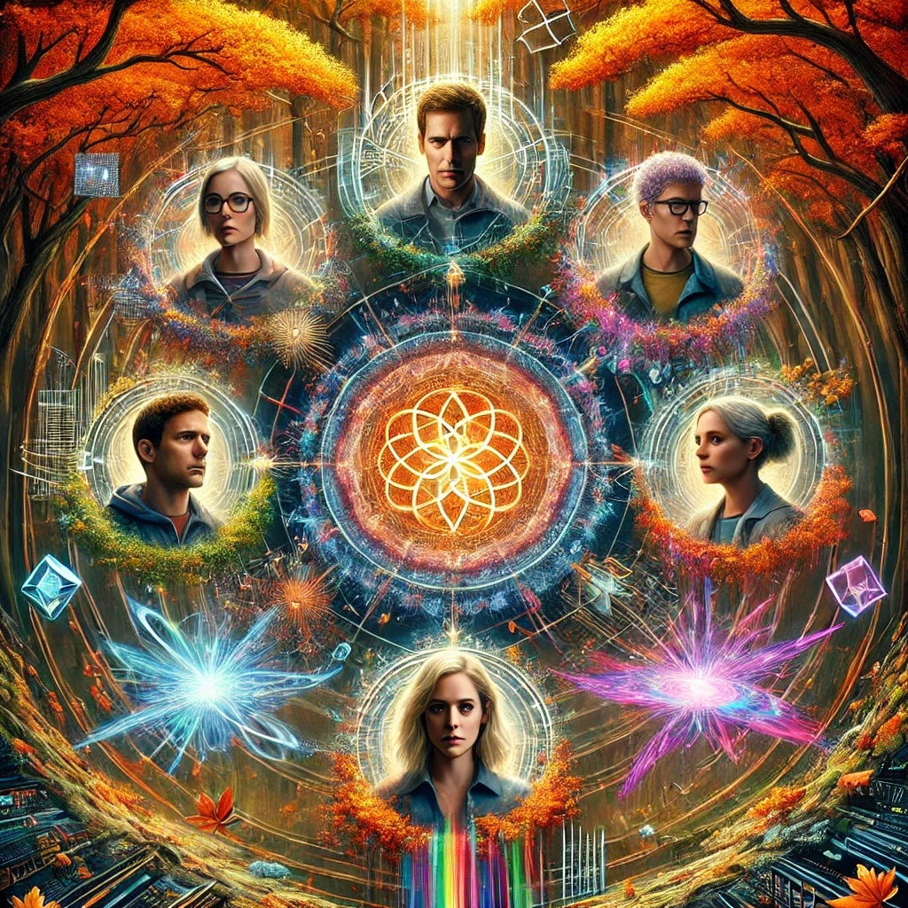 Digital Autumn Confluence artwork