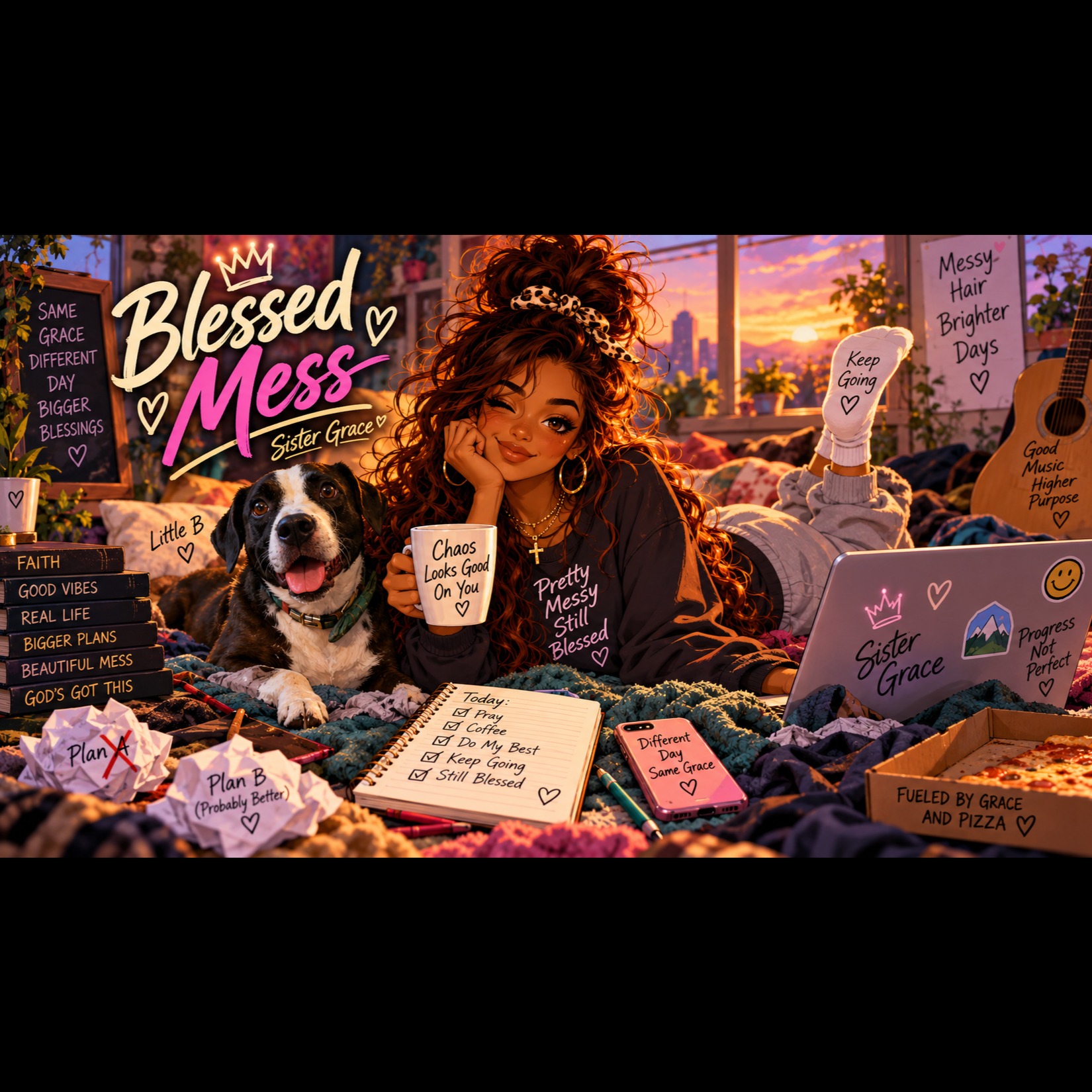 BLESSED MESS artwork