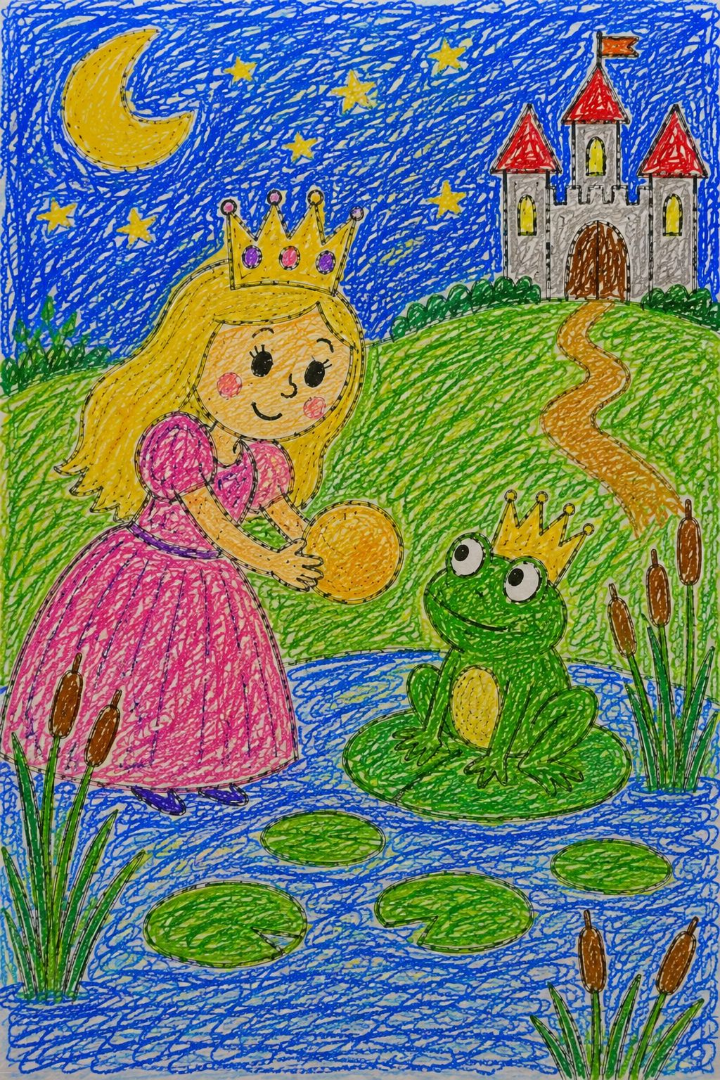 06 - THE FROG PRINCE - GRIMM TALES artwork