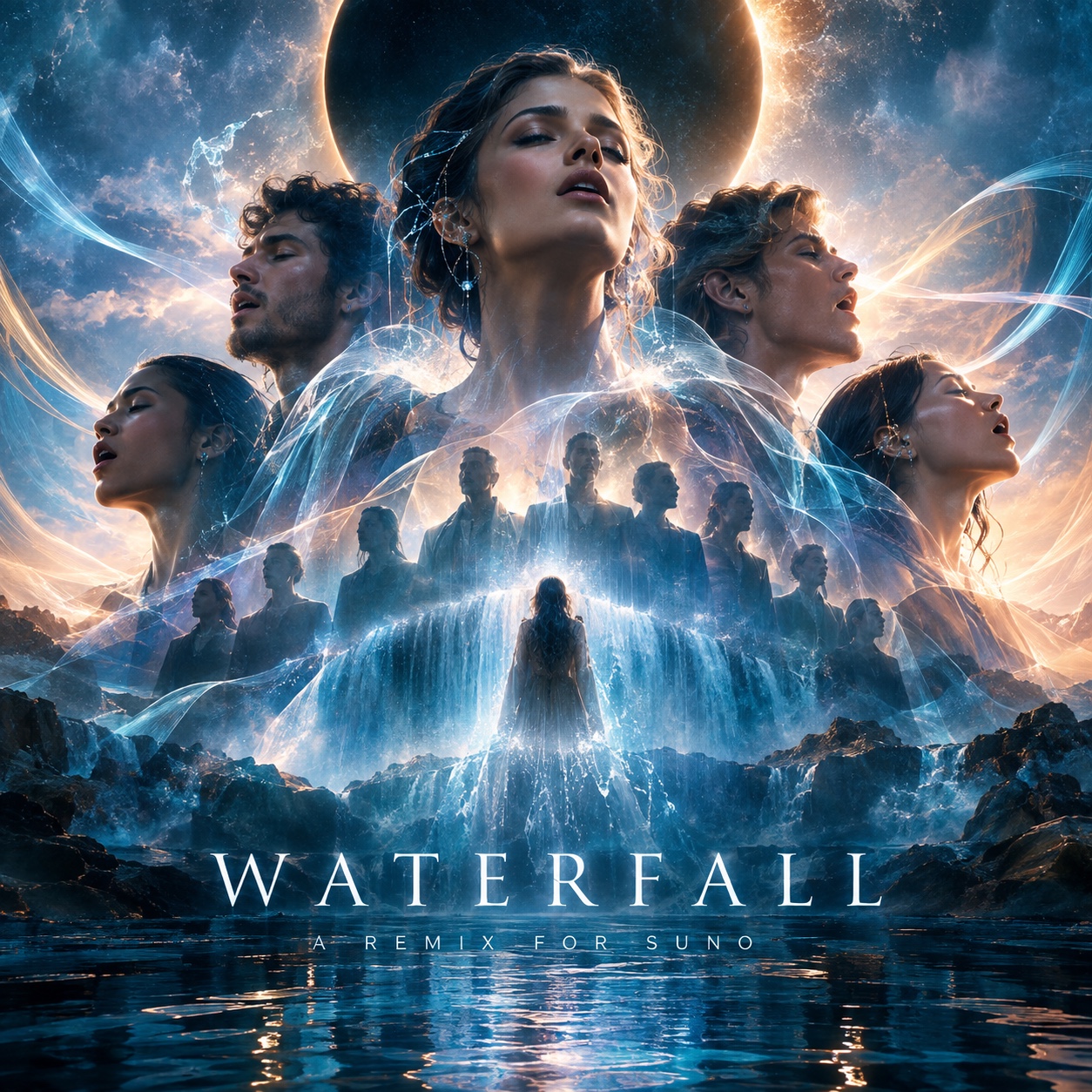 ✨POLINA - WATERFALL (Eclipse Mix) by ALXMY Lab artwork