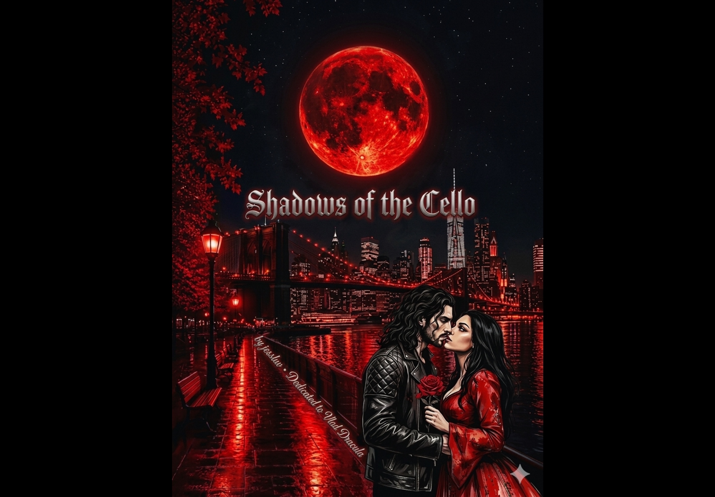 Shadows of the Cello by jessluv dedicated to Vlad Dracula🌹🍃 artwork