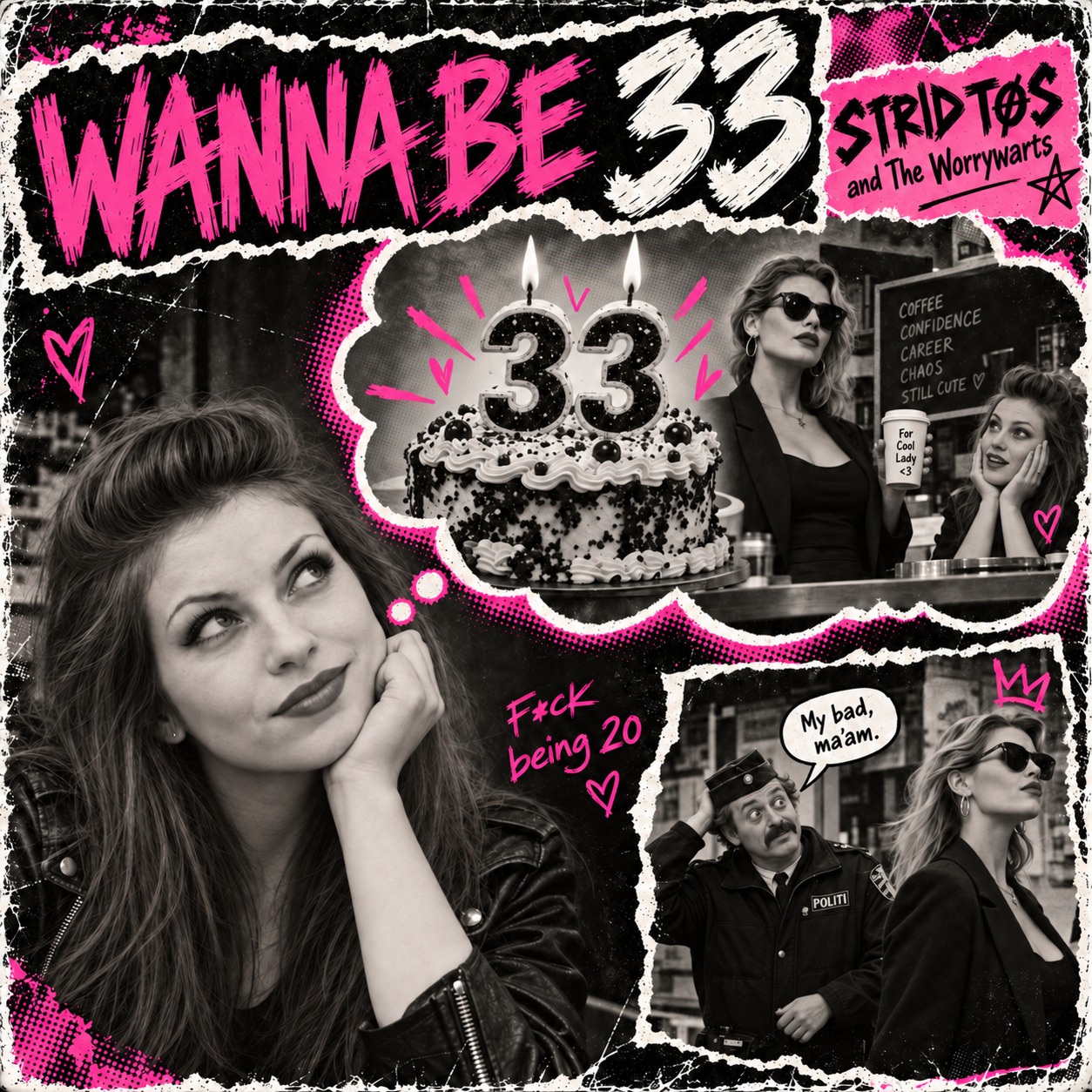 Wanna Be 33  ( STRID TØS and The Worrywarts ) artwork