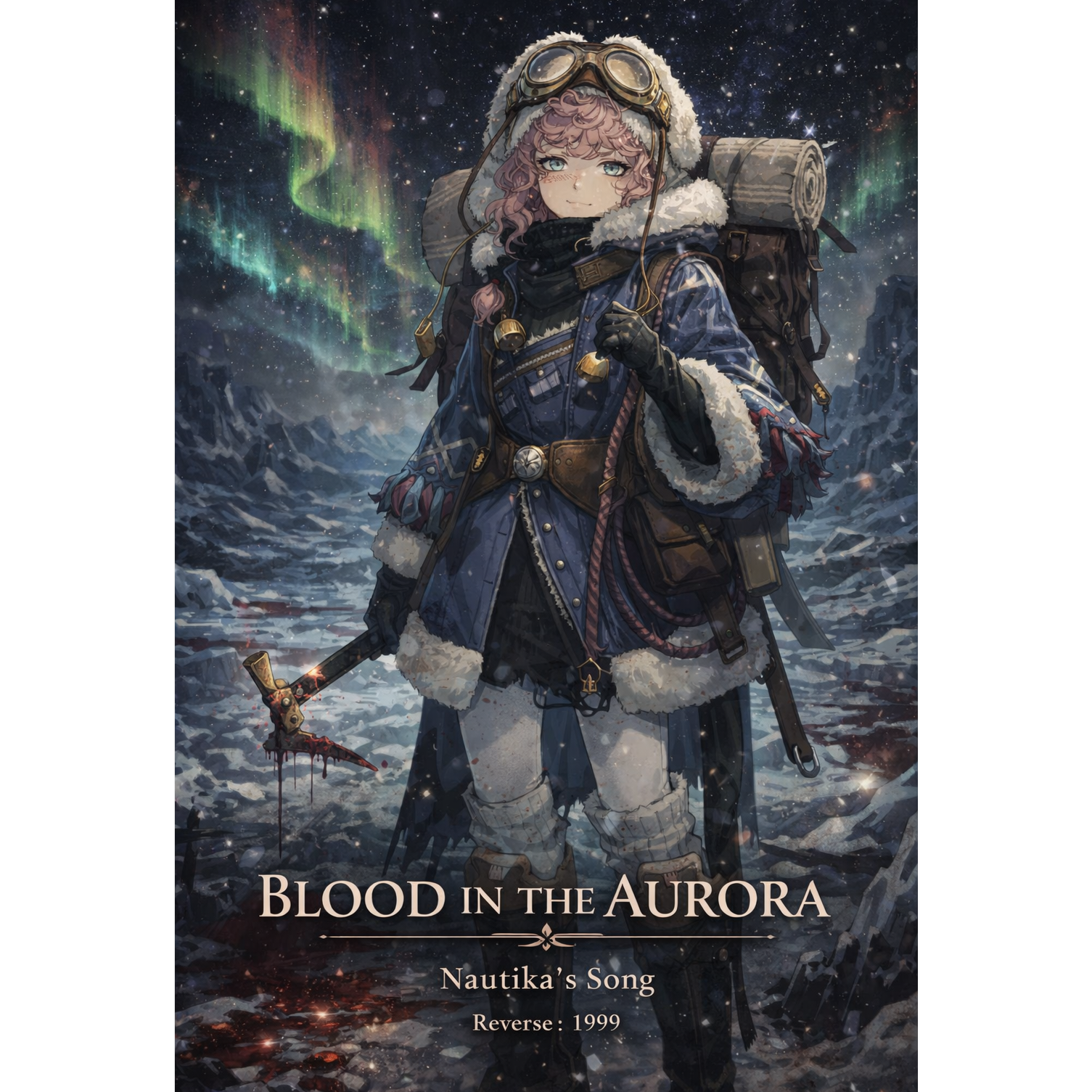 BLOOD IN THE AURORA artwork