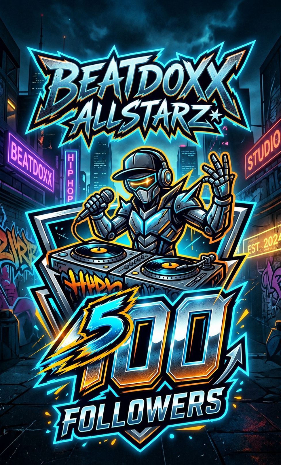 Fünf. Null. Null. | Beatdoxx Allstarz artwork