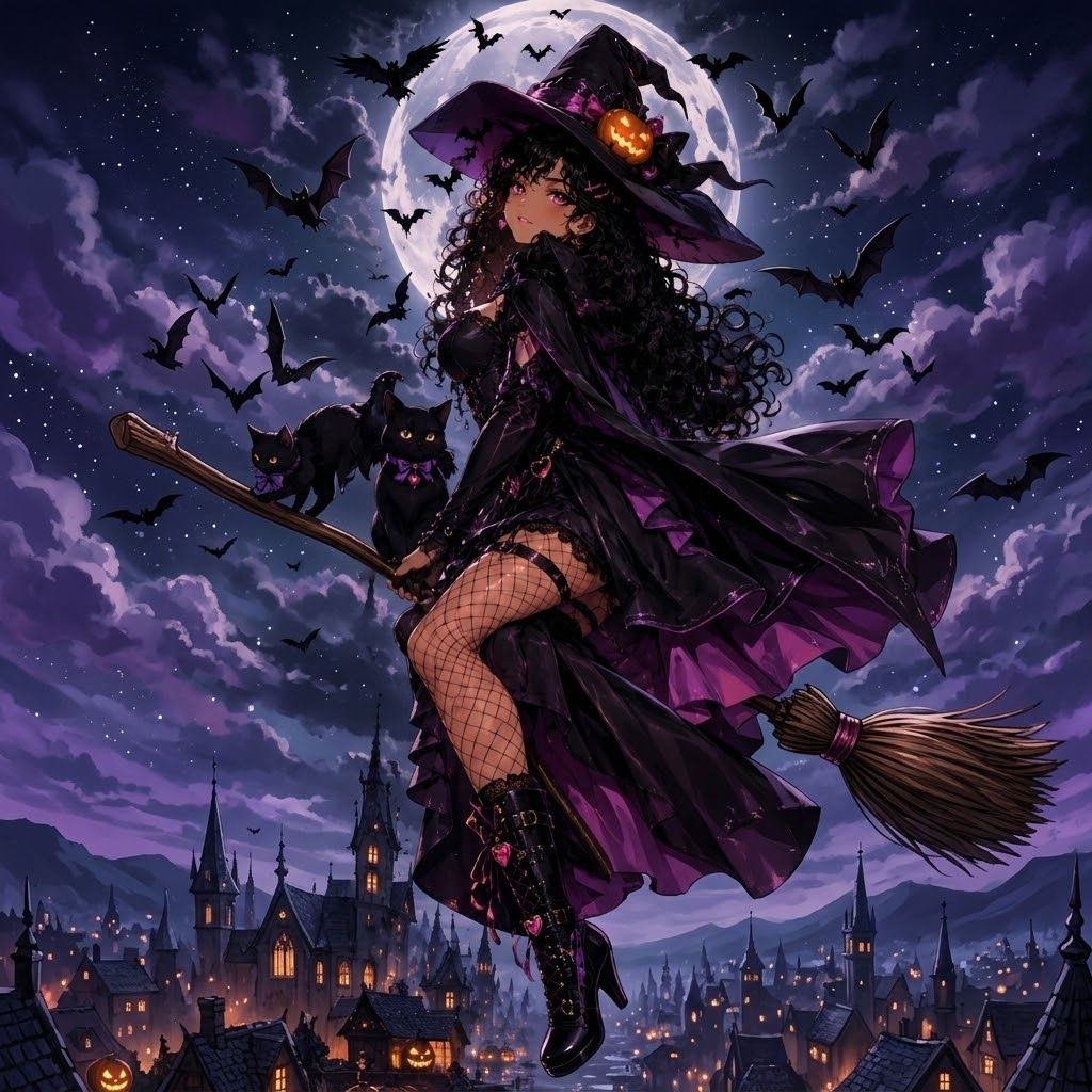 🎃 The Halloween Witch artwork