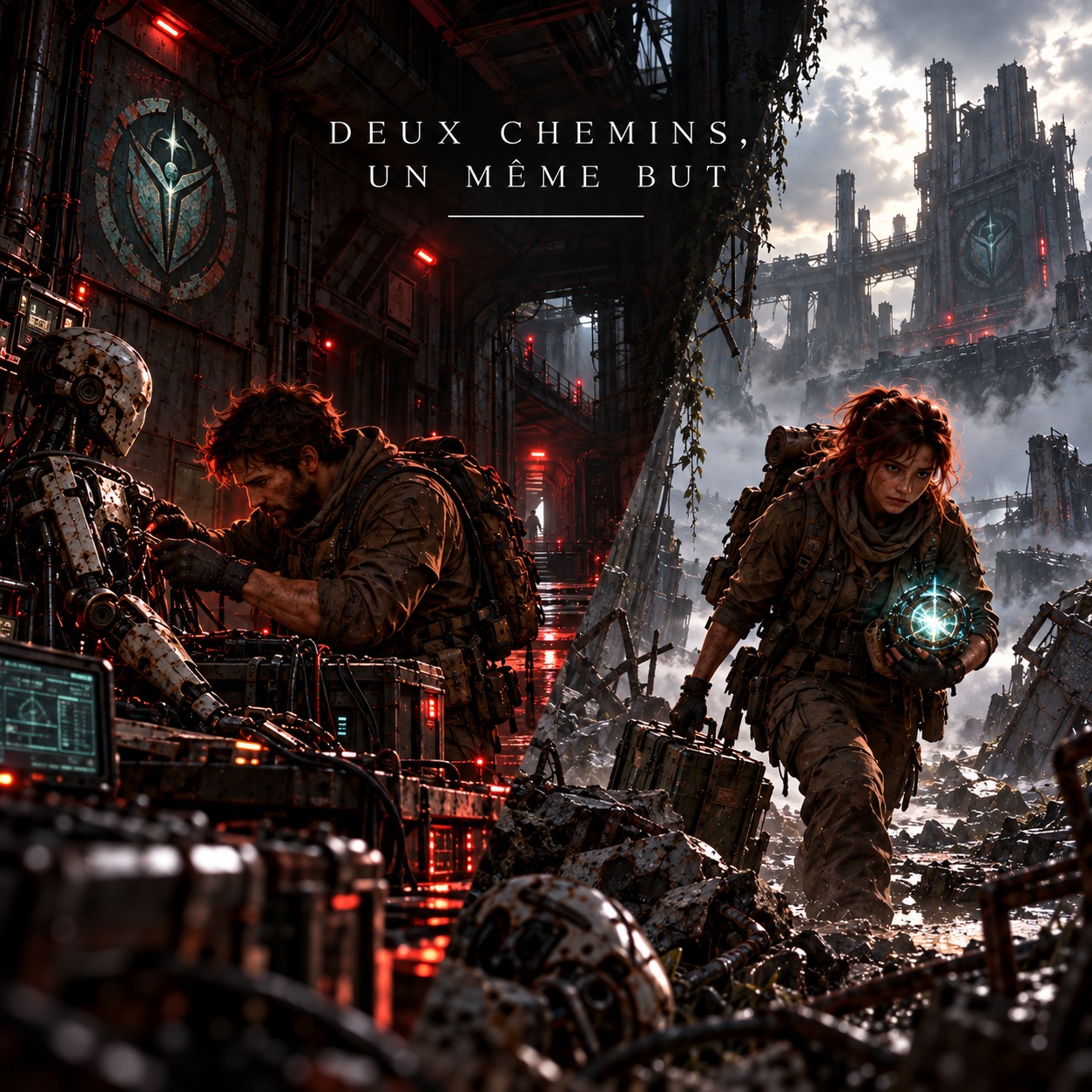 Deux chemin, un même but artwork