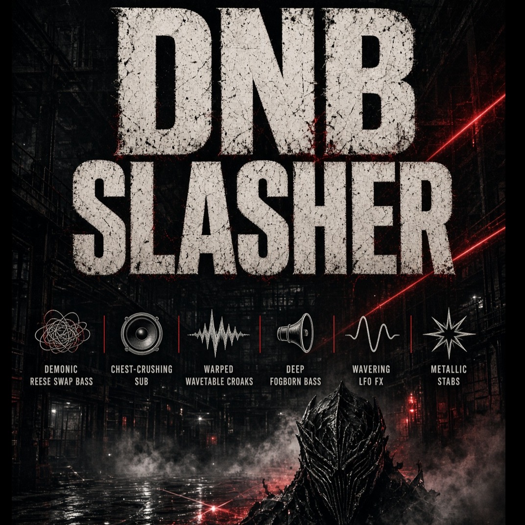 DNB SLASHER BASS HOUSE WRECKER artwork