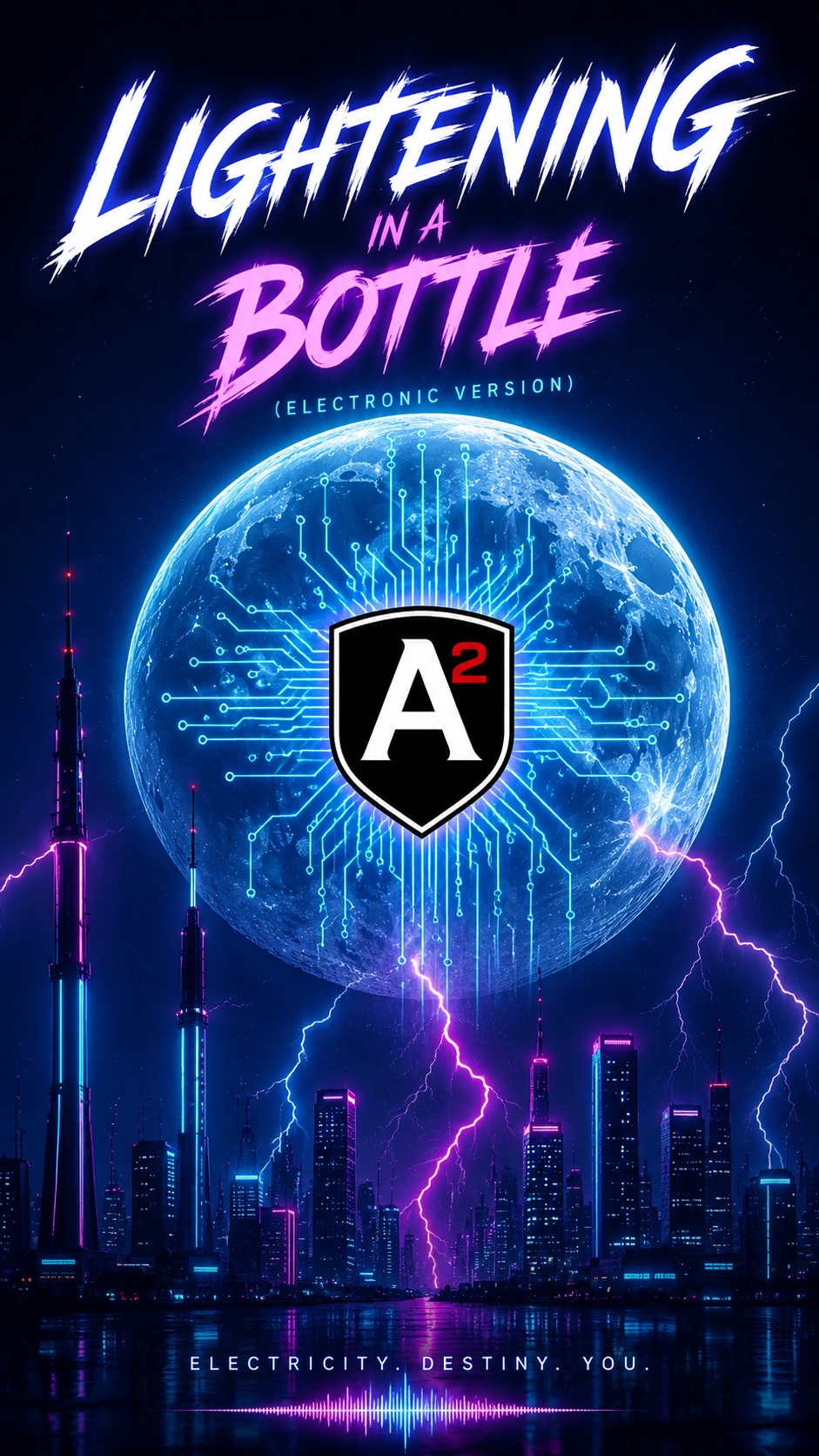 Lightning in a Bottle (Futuristic EDM) artwork