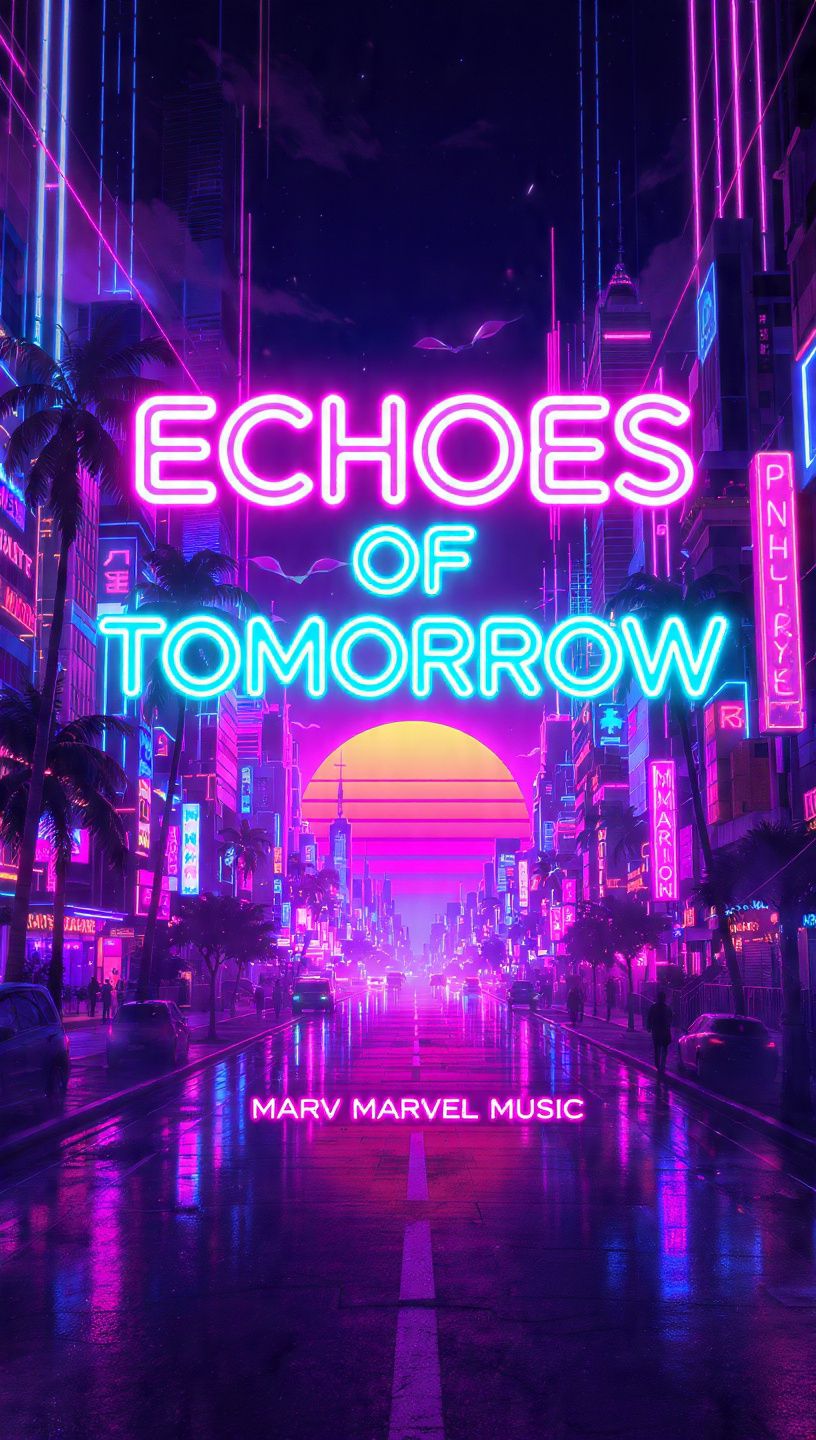 ECHOES OF TOMMOROW - MARV MARVEL MUSIC artwork