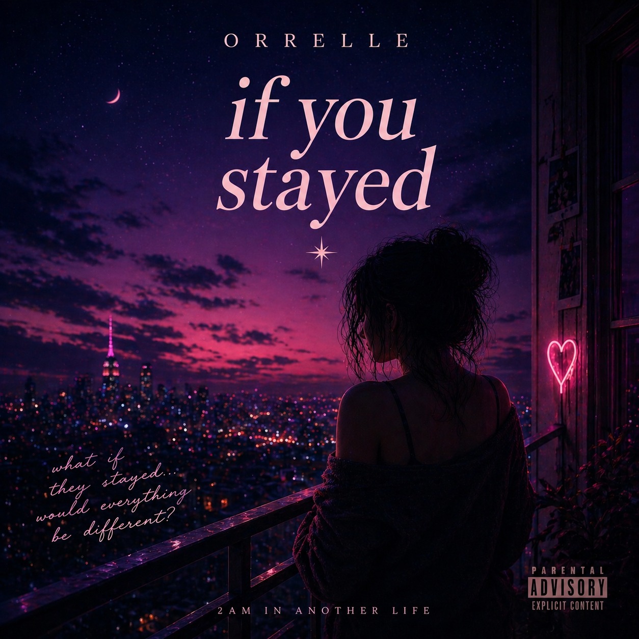 IF YOU STAYED artwork