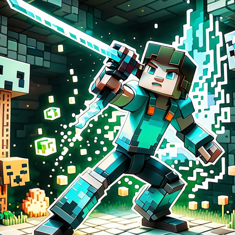 Minecraft kicks by Diedreamworld | Suno