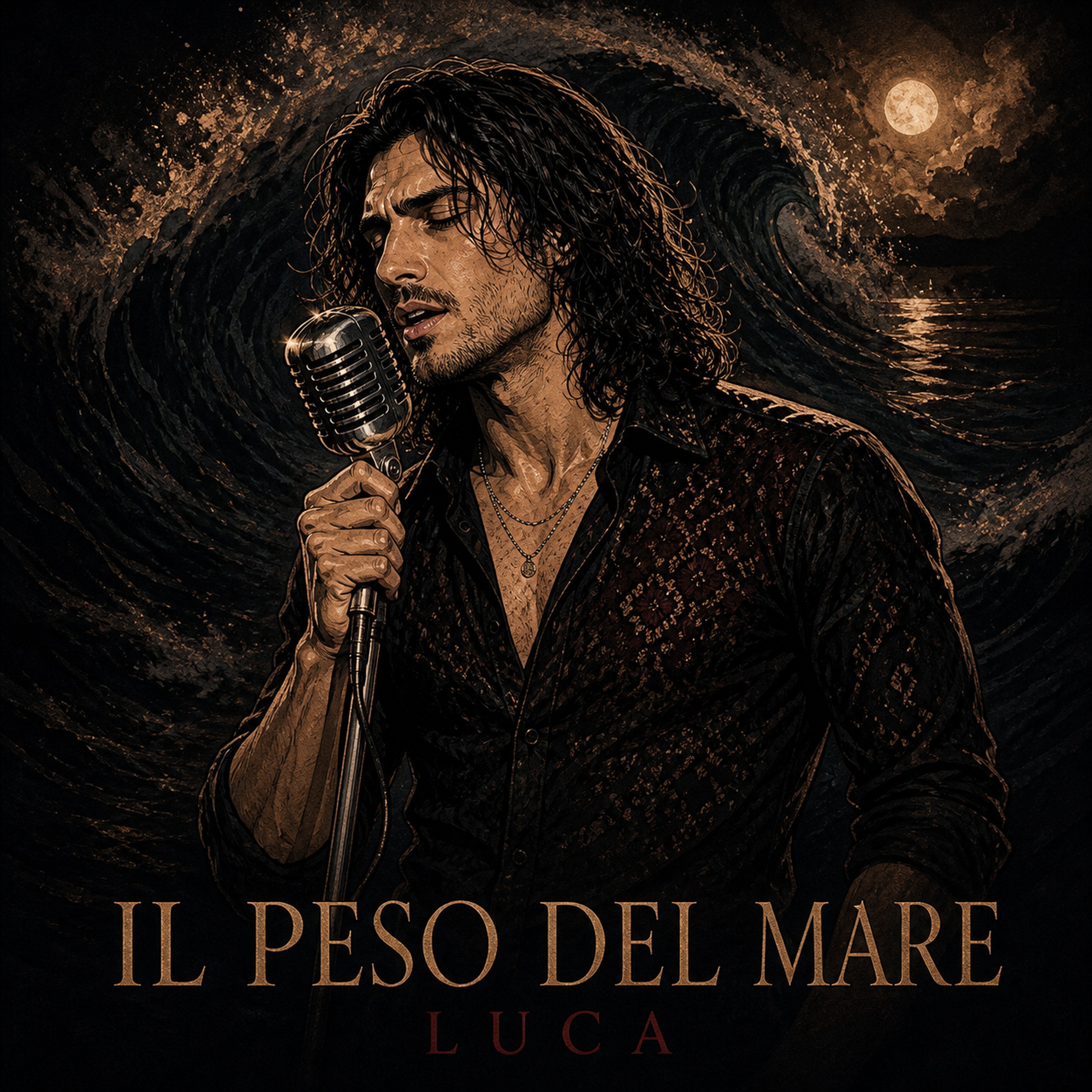 Il peso del mare – Luca artwork