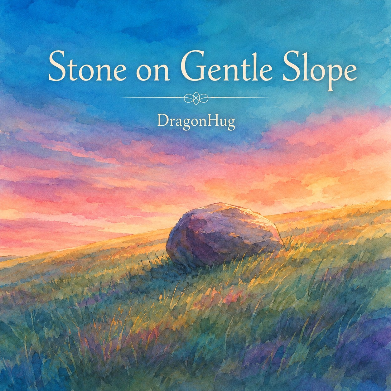 Stone on Gentle Slope artwork