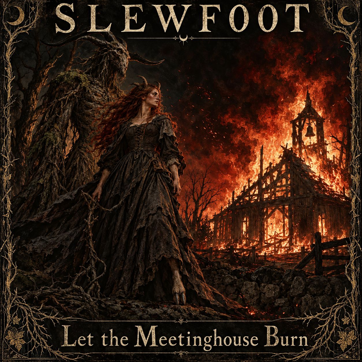LET THE MEETINGHOUSE BURN artwork