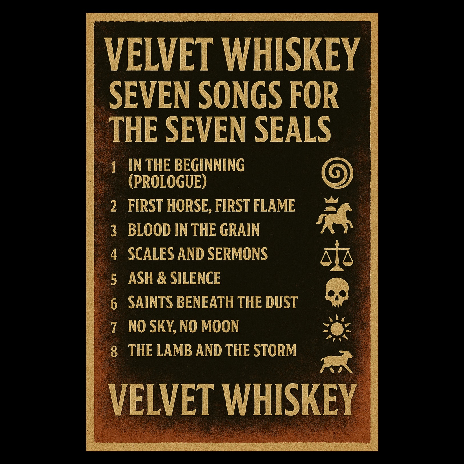 Image for Seven Songs for the Seven Seals