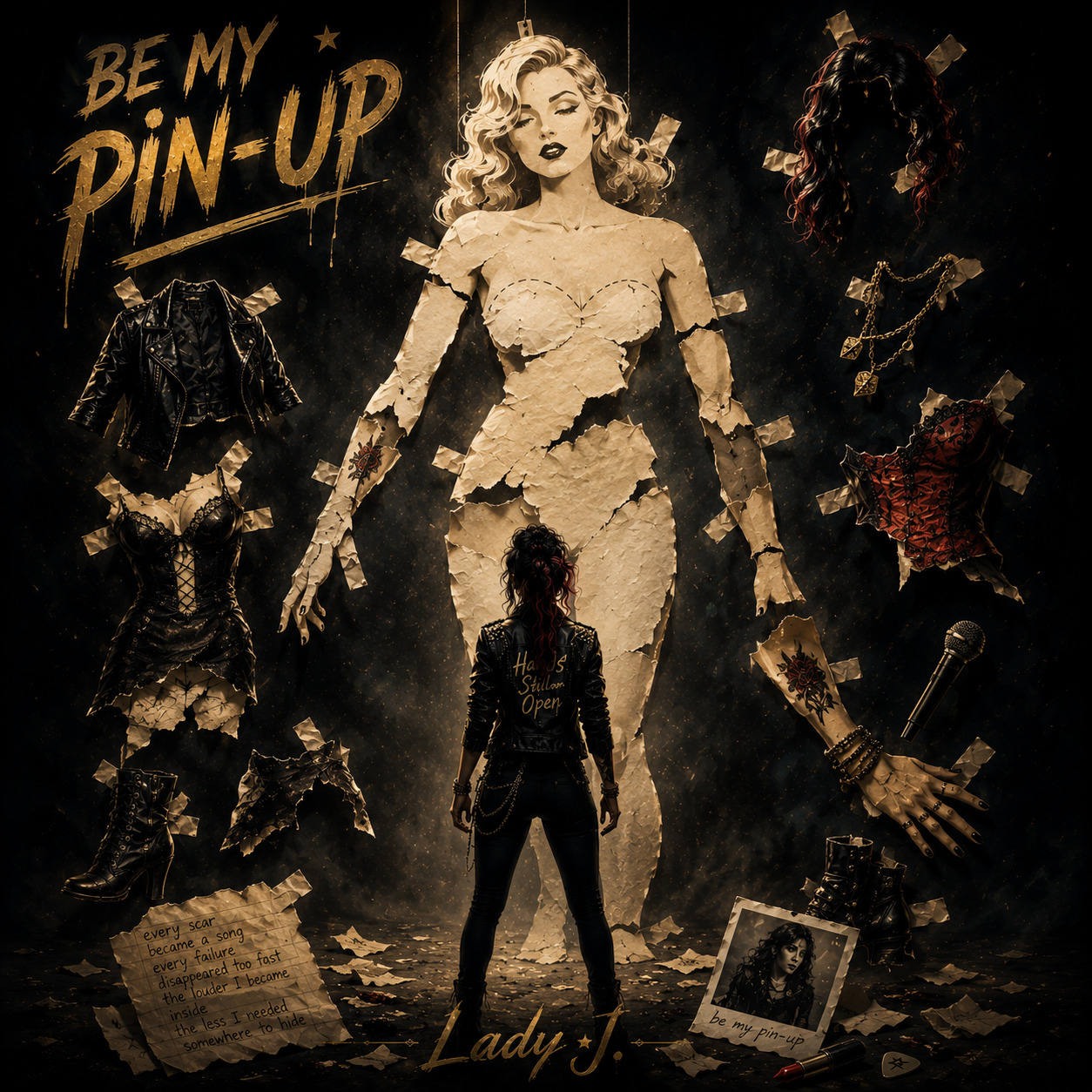 Lady J. - Be My Pin-up artwork