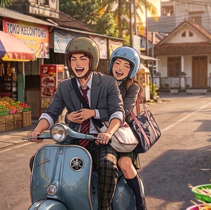 遠くへ、君と（Jauh Denganmu） artwork