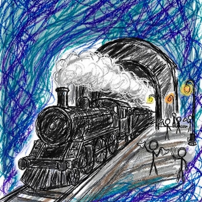 Blues Train artwork