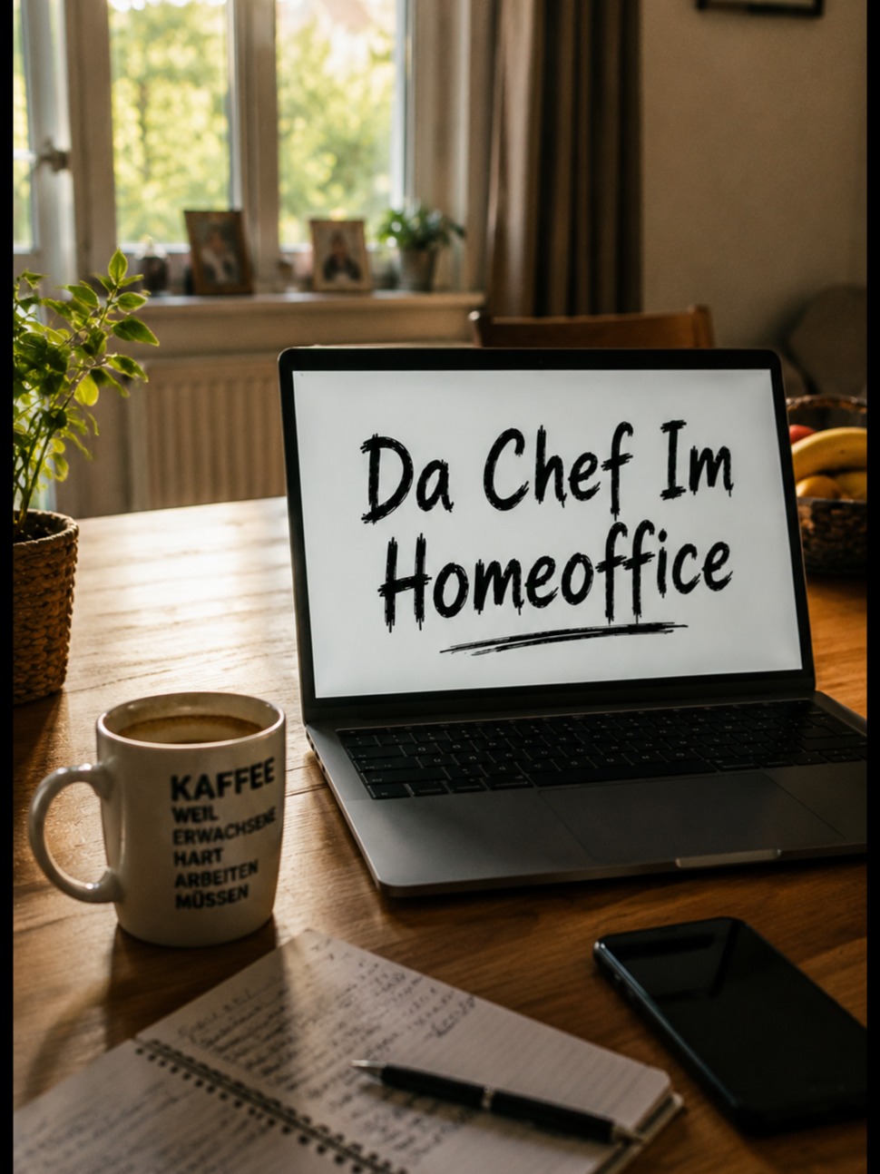 Da Chef Im Homeoffice artwork