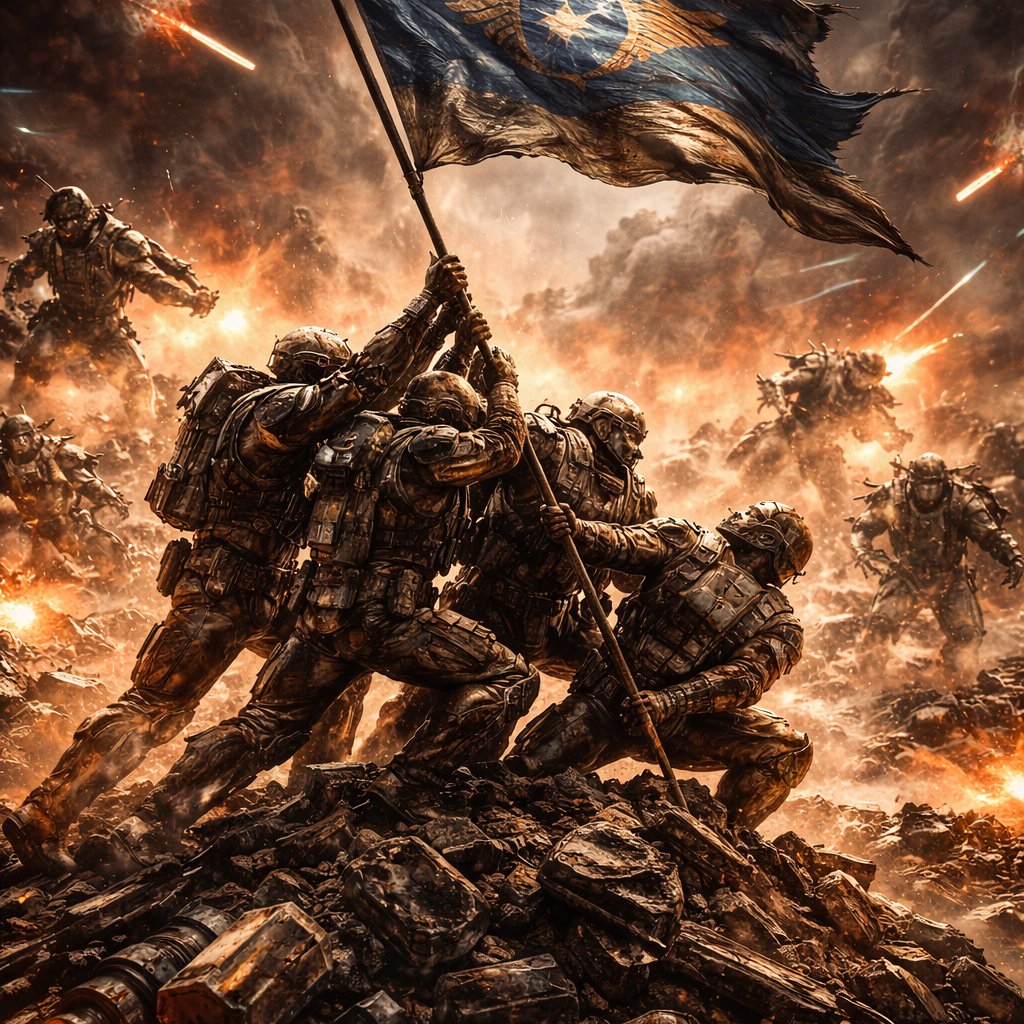 The cost of war artwork