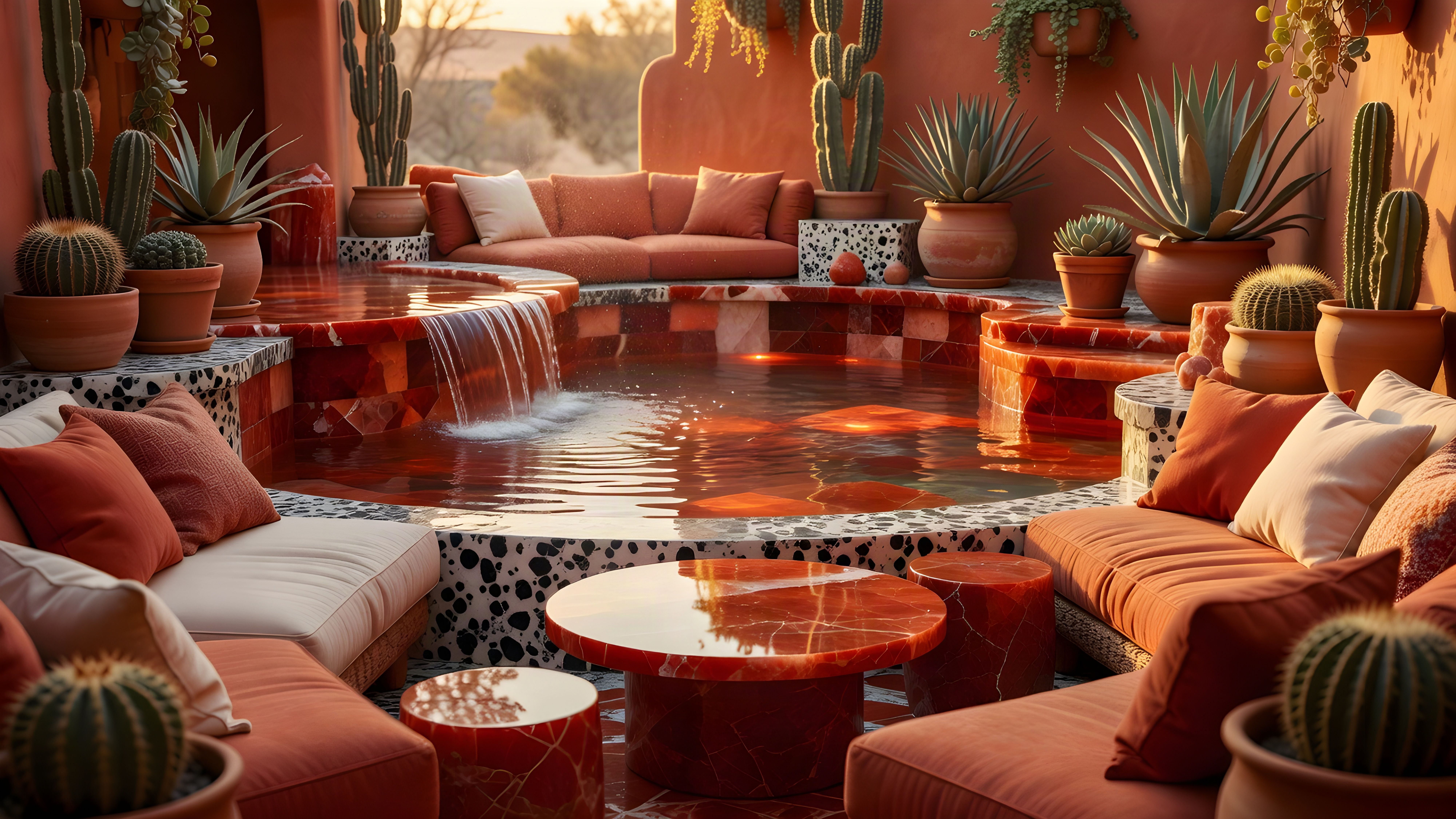 444 Hz Desert Sun Oasis artwork