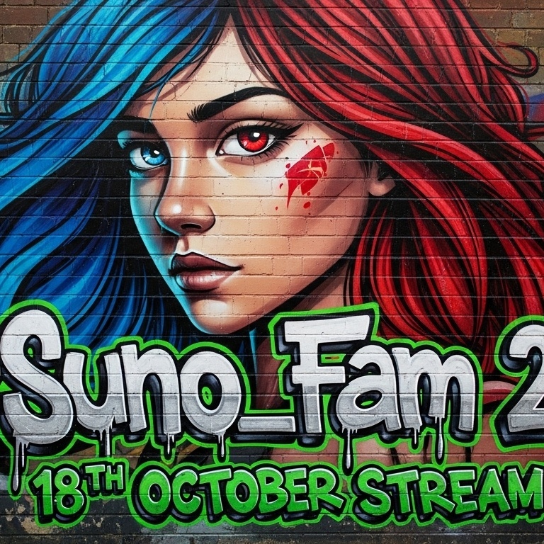 Image for #Suno_Fam 2.0 stream October 18th