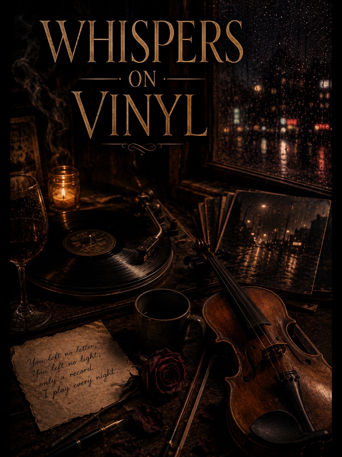 Whispers on Vinyl artwork