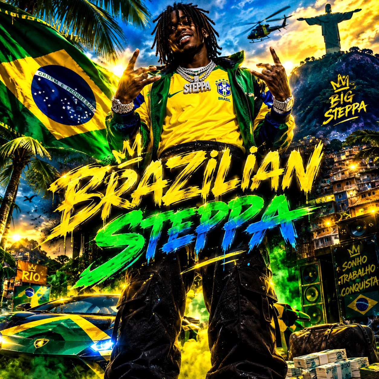 Brazilian Steppa. Big Steppa artwork