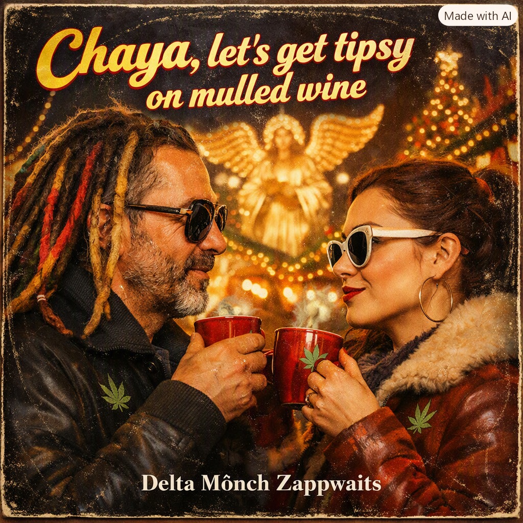 Chaya, let’s get tipsy on mulled wine artwork