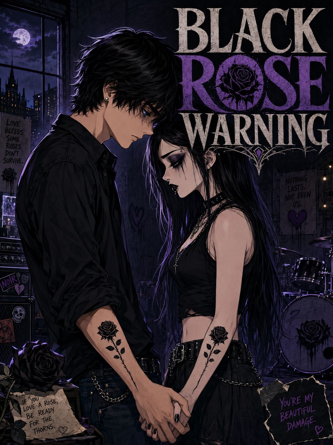 Black Rose Warning artwork
