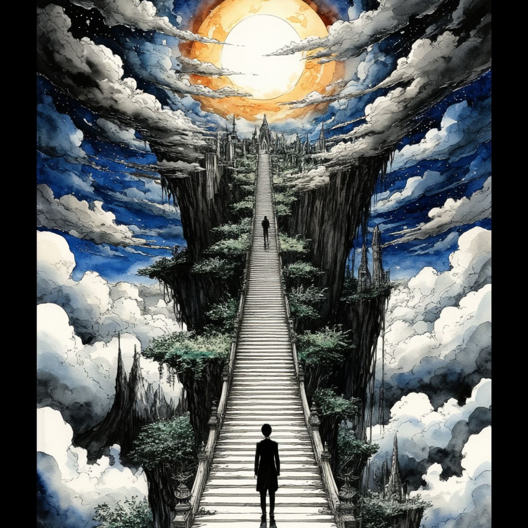 Image for Три ступени в небо нужно пройти.