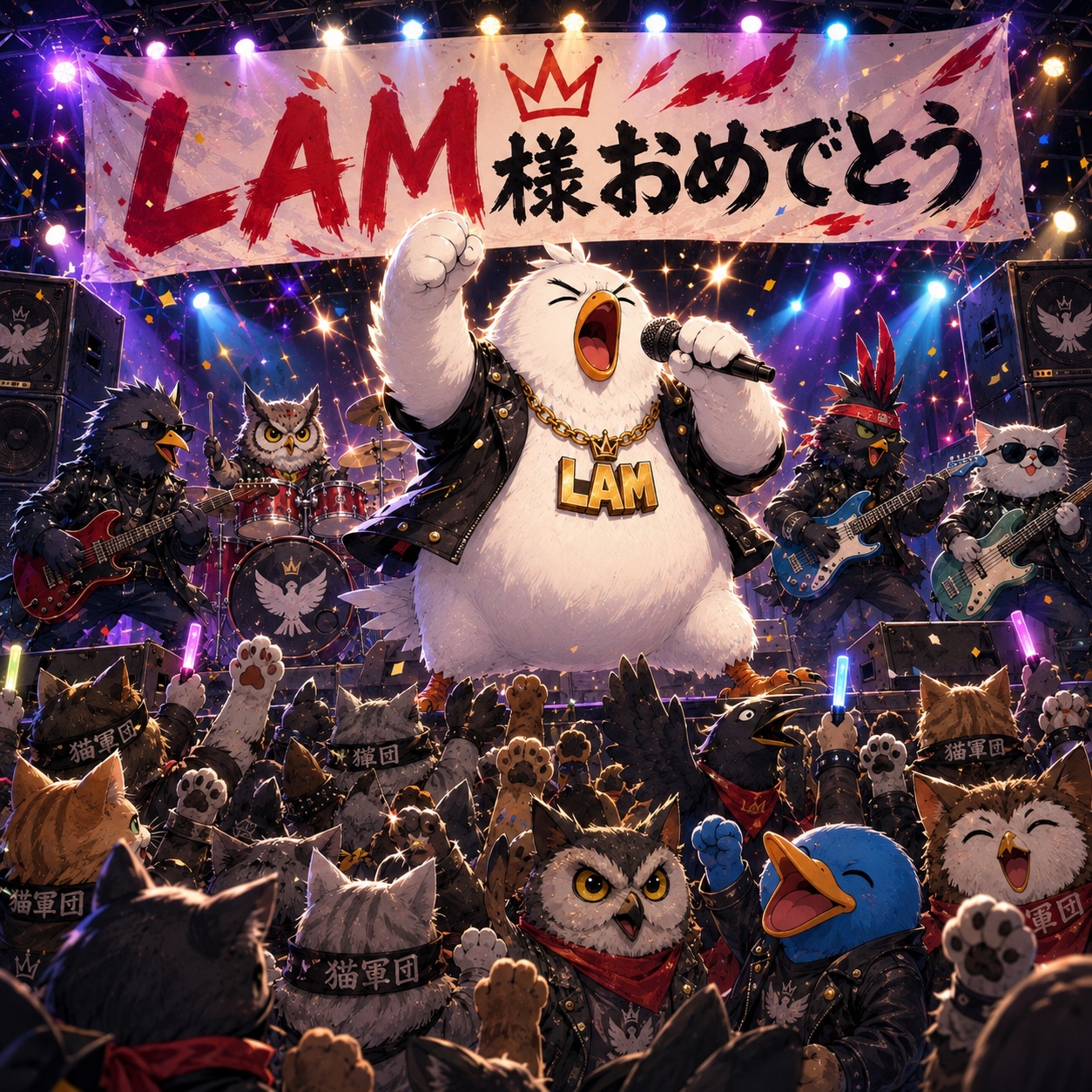 LAM様祝F3K🌟ジャイポッポリサイタル 🎤💥#LAMたん大好き🌹 artwork