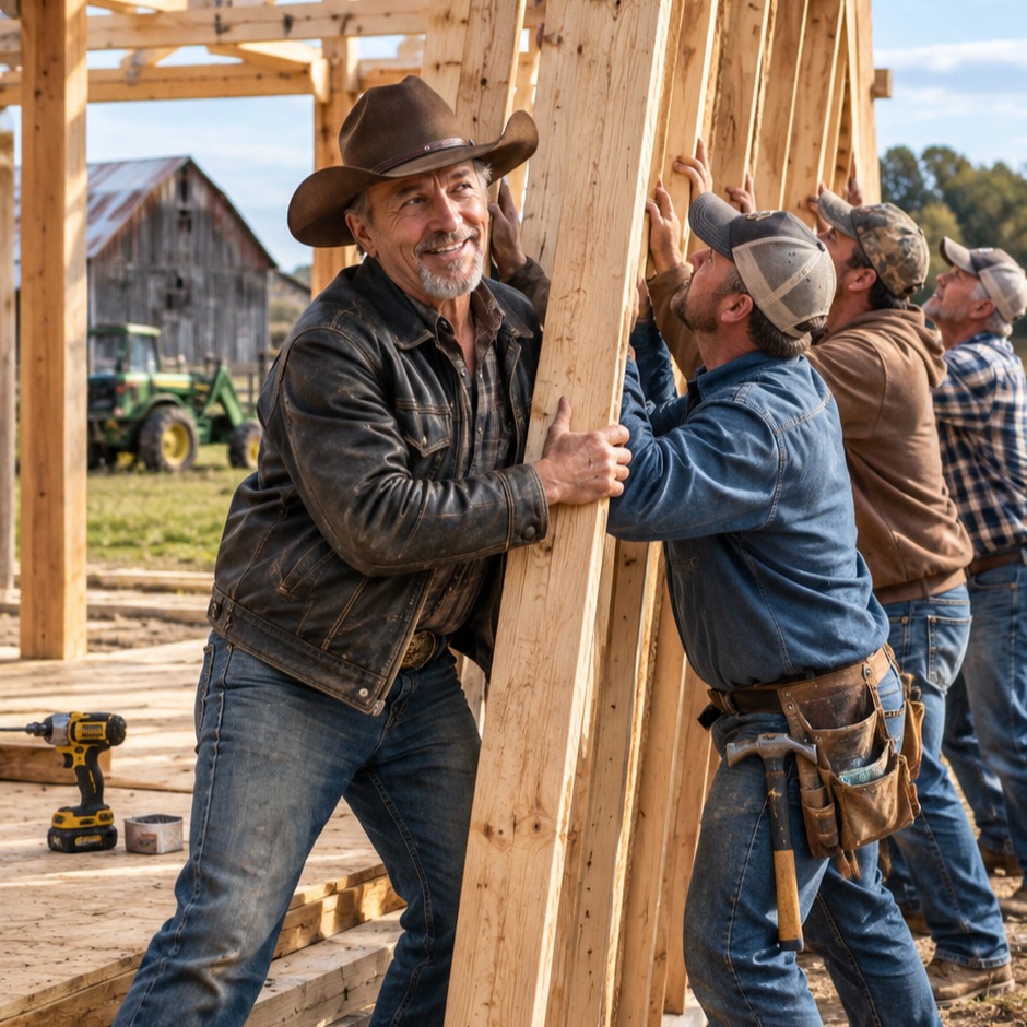 Raise A Barn artwork