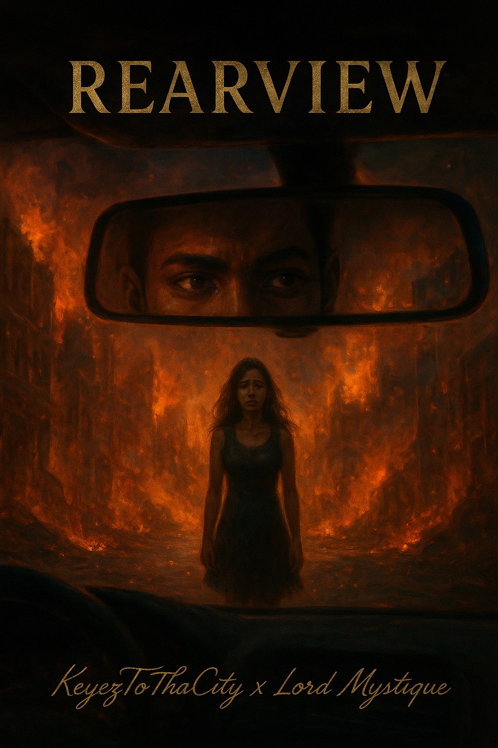 Rearview artwork