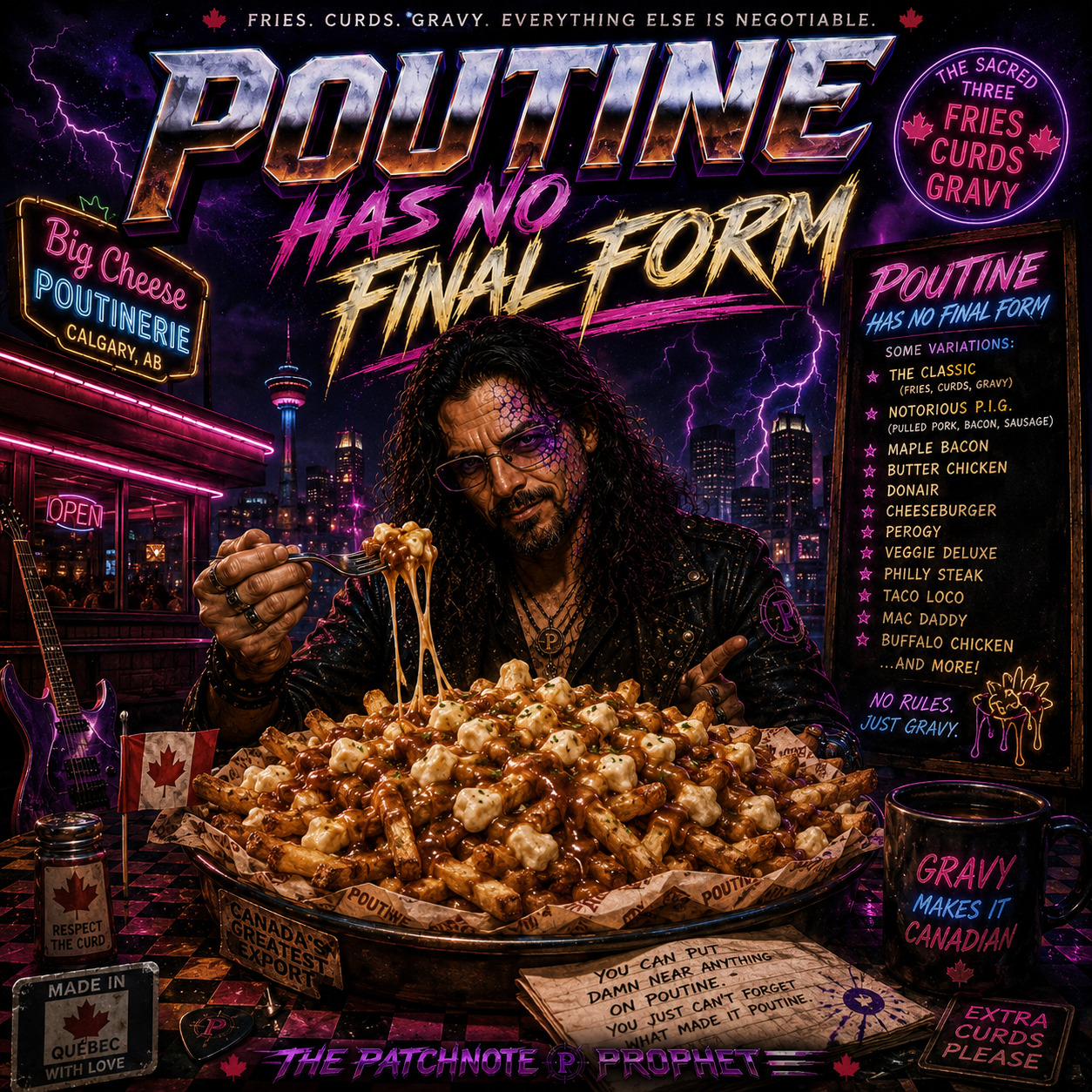 POUTINE HAS NO FINAL FORM artwork