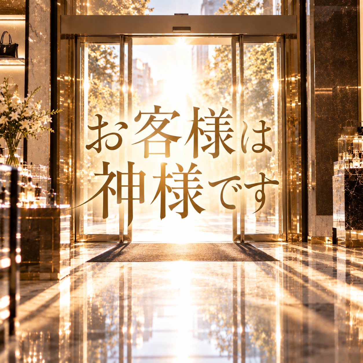 お客様は神様です artwork