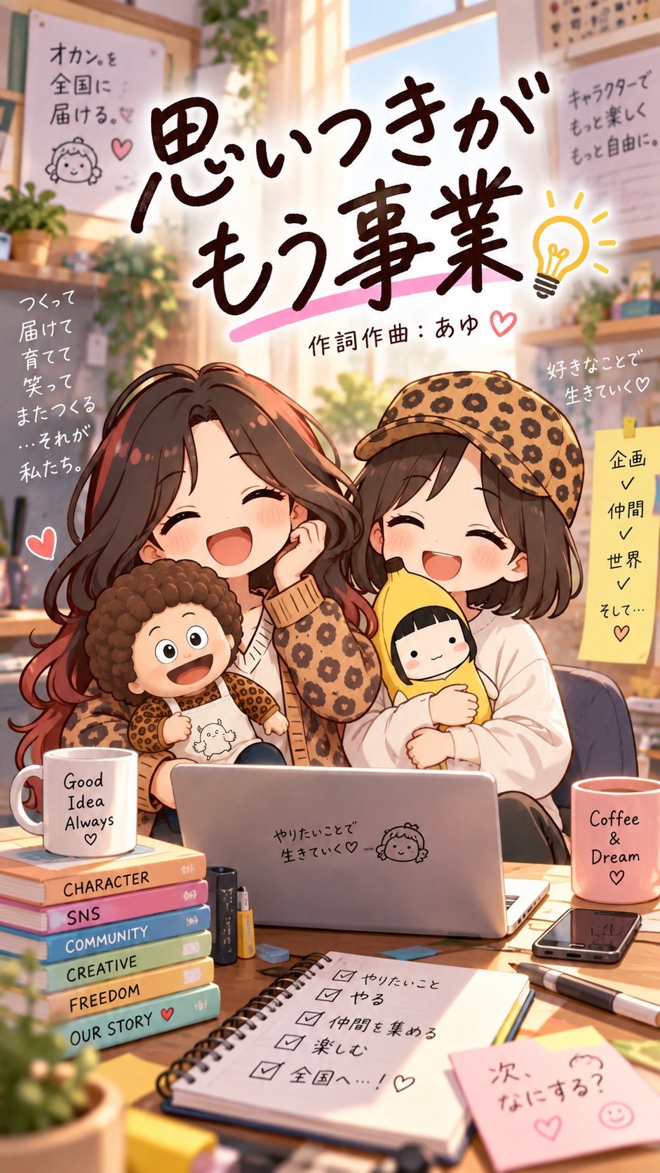 思いつきがもう事業 artwork