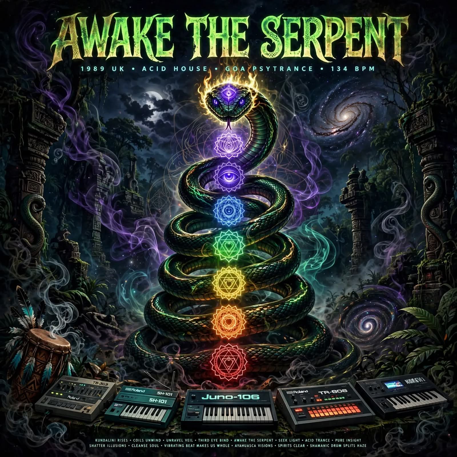 Awake The Serpent (MIX 1) V6 artwork