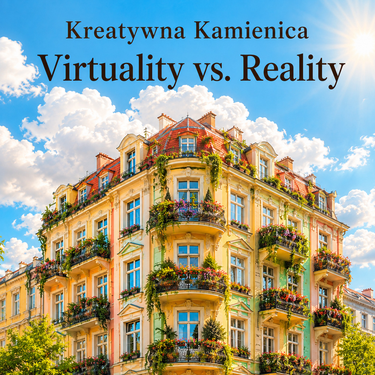 Virtuality vs. Reality #KreatywnaKamienica artwork