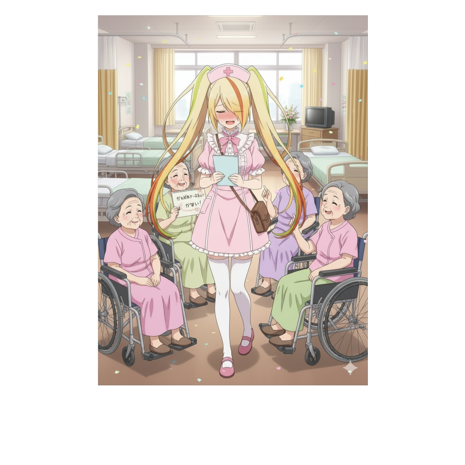 【ゾンビランドサガイメージ】ナースなんて似合わねーよ！ その1  二階堂サキ artwork