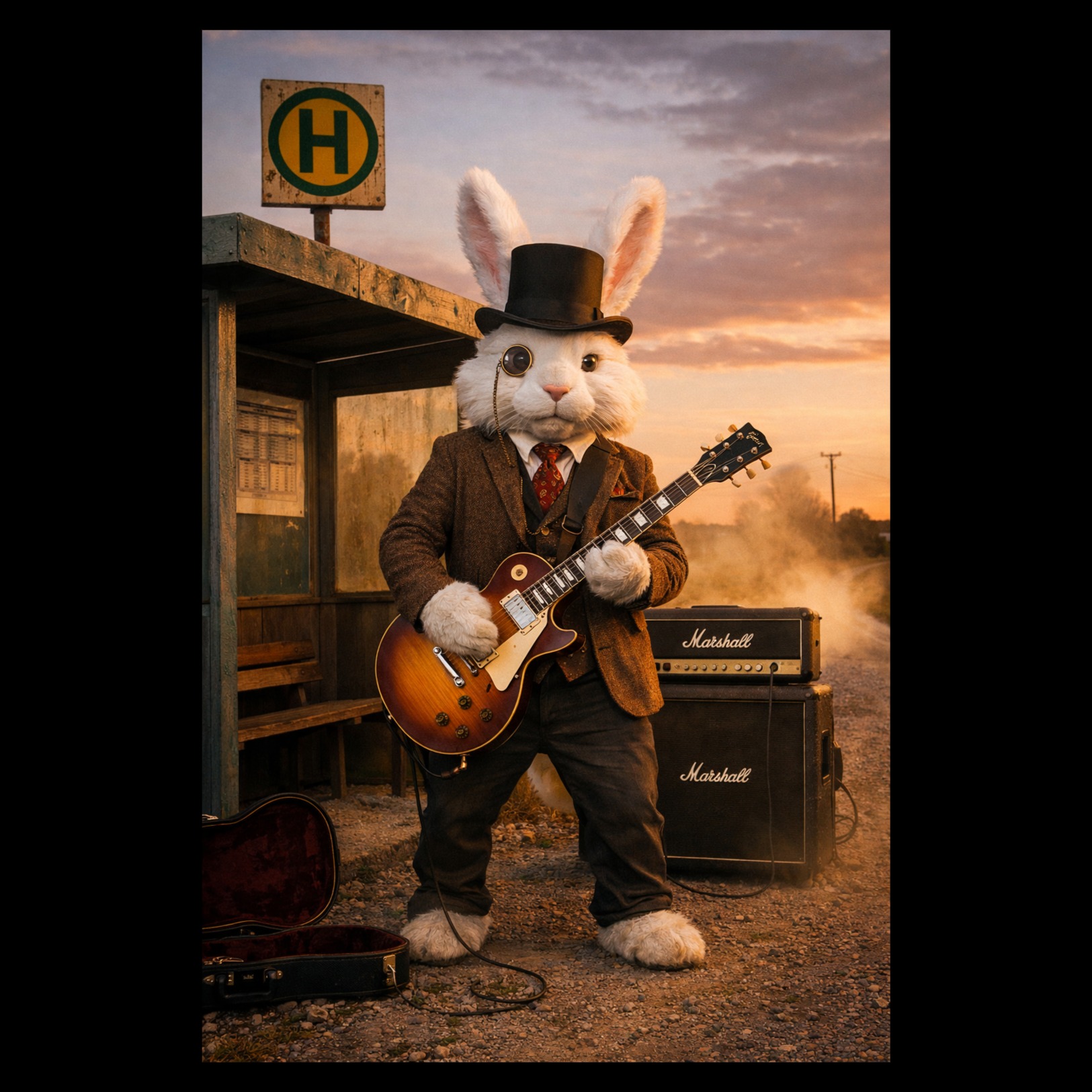 „Der Bus kommt vielleicht“ artwork