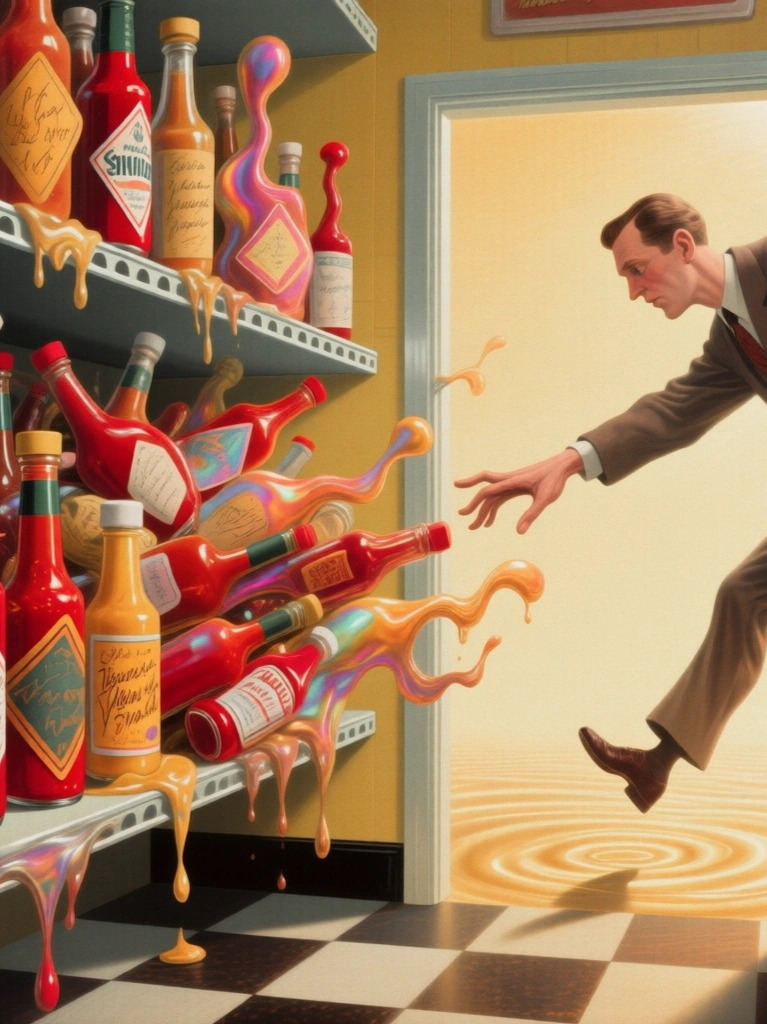 Hot Sauce Hoarder artwork