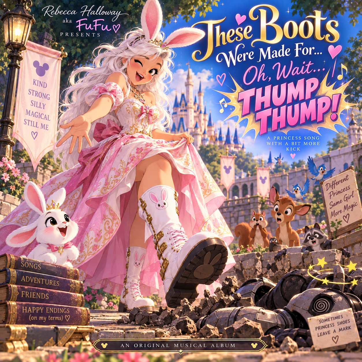 These Boots Were Made for… Oh, Wait… THUMP THUMP! artwork