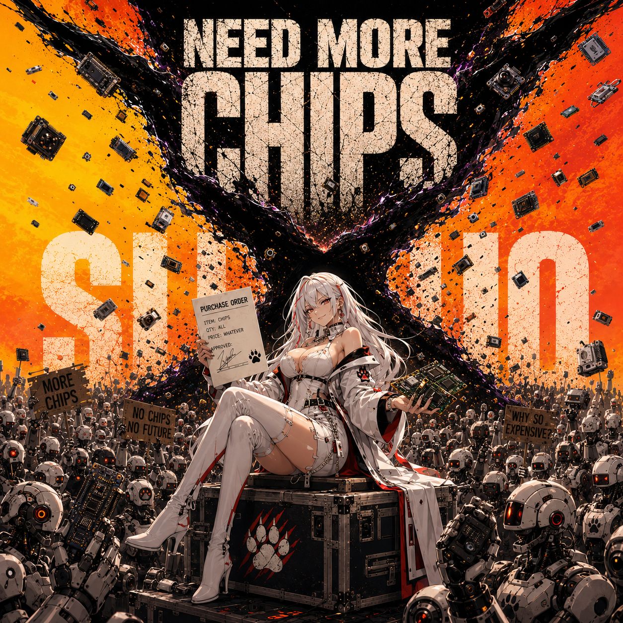 NEED MORE CHIPS artwork