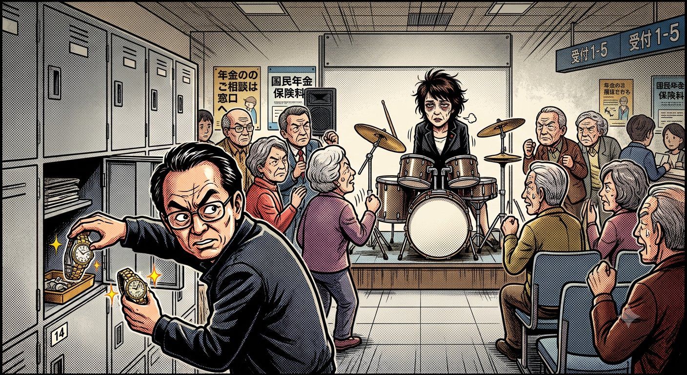 drums n wristwatches artwork