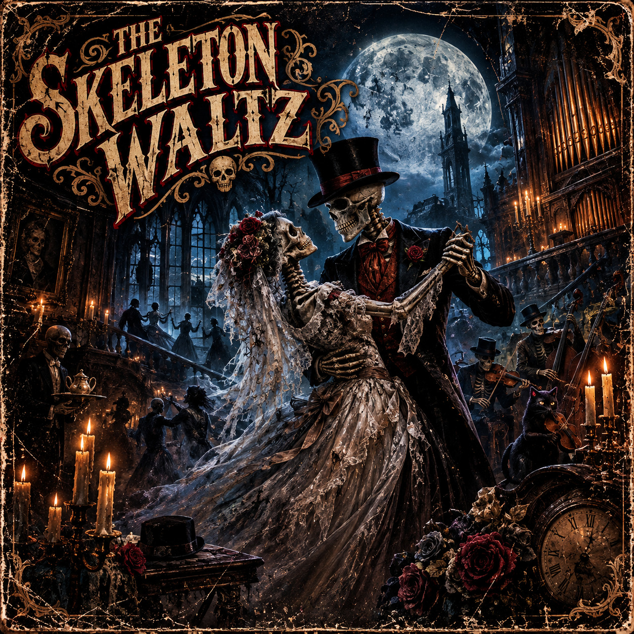 THE SKELETON WALTZ artwork