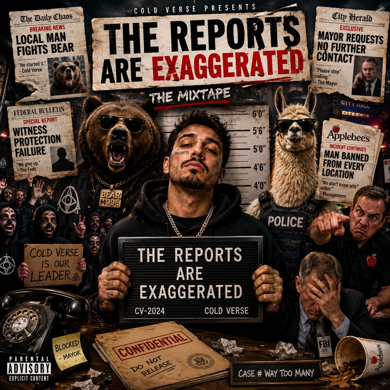 THE REPORTS ARE EXAGGERATED